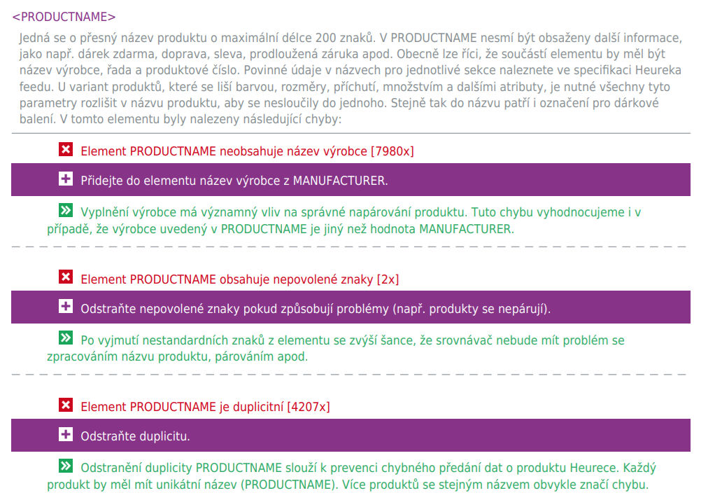 Audit XML feedu